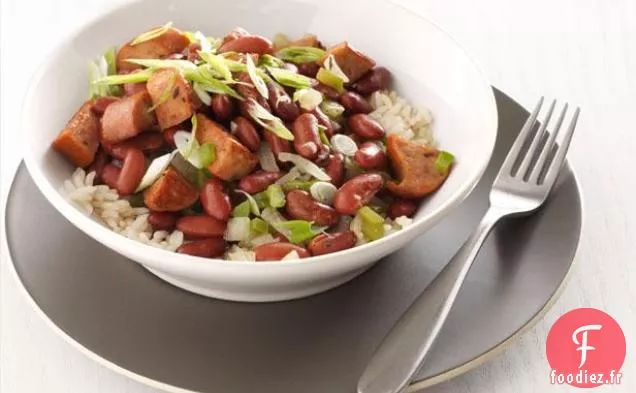 Haricots Rouges et Riz du lundi Soir