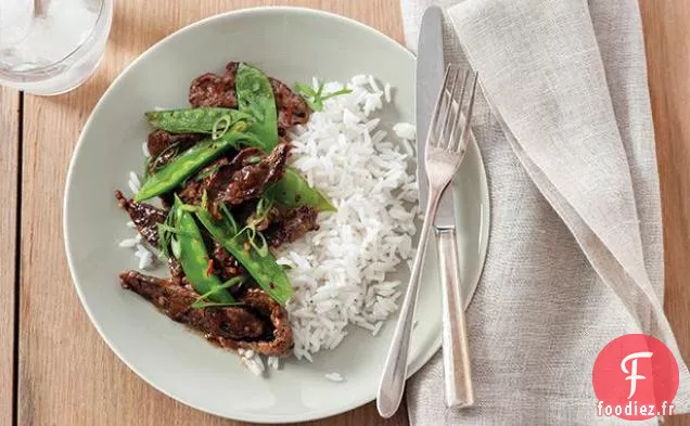 Boeuf aux Pois Mange-tout