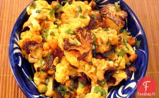 Chou-Fleur Au Curry Rôti