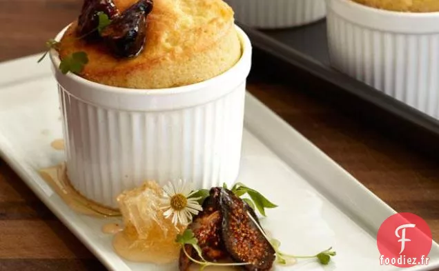Soufflés au Fromage Bleu