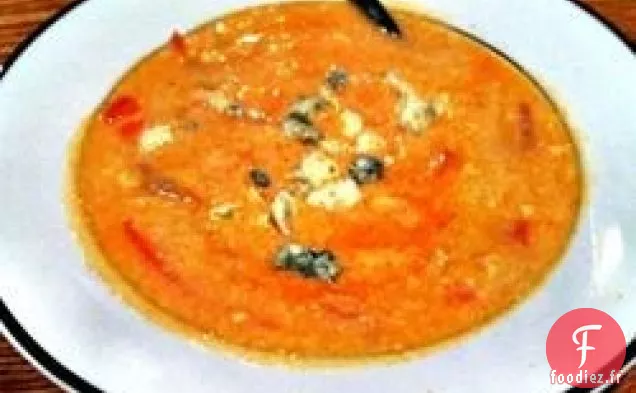 Soupe d'Ailes de Poulet Buffalo à la Mijoteuse