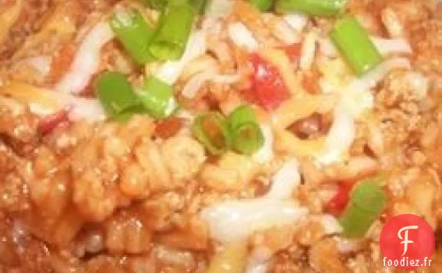 Mélange de Bœuf et de Riz