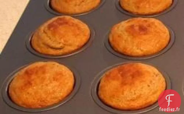 Muffins au Blé Entier et aux Noix