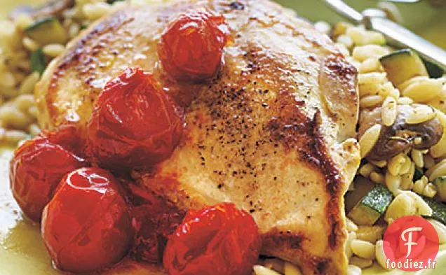 Poulet à la Sauce Tomate Séchée