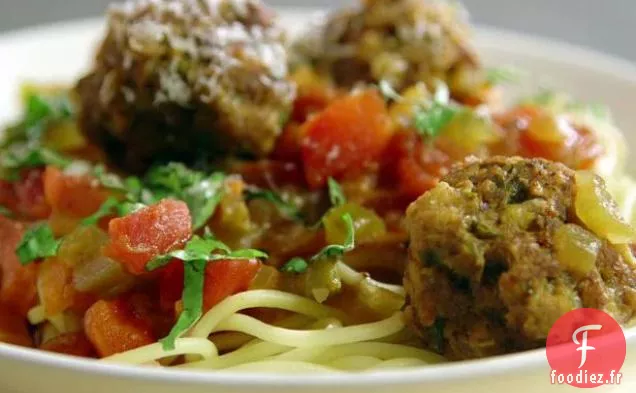 Spaghettis et Boulettes de Viande