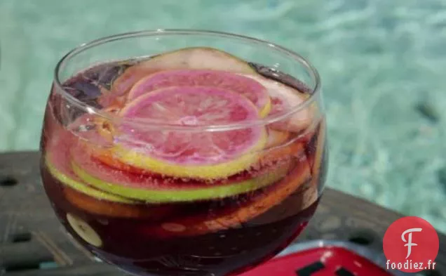 Sangria aux Agrumes d'Hiver