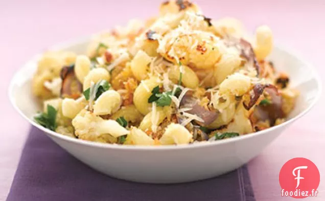 Pâtes Au Chou-Fleur Et Ricotta Fraîche