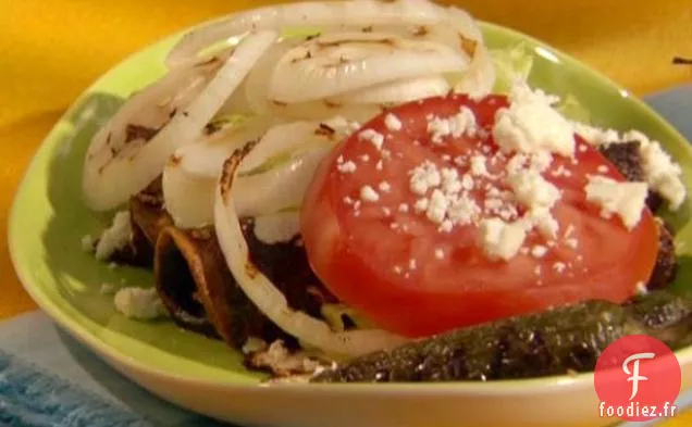 Enchiladas de Crevettes à la Taupe