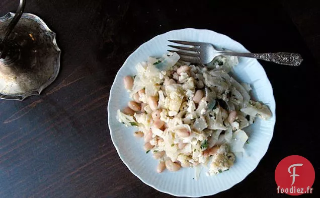 Salade D'Hiver De Chou-Fleur, Fenouil Et Haricots Blancs