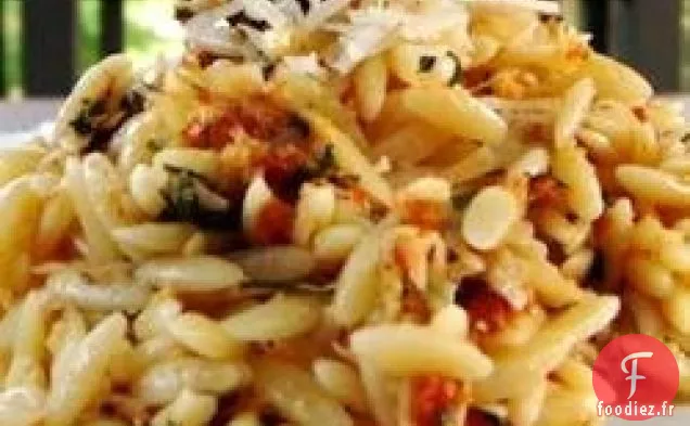 Tomate Séchée au Soleil Basilic Orzo