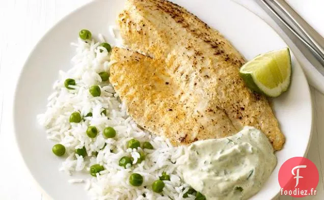 Tilapia Masala Au Riz