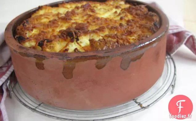 Gratin de chou-fleur et bacon