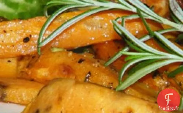 Frites Salées de Patates Douces