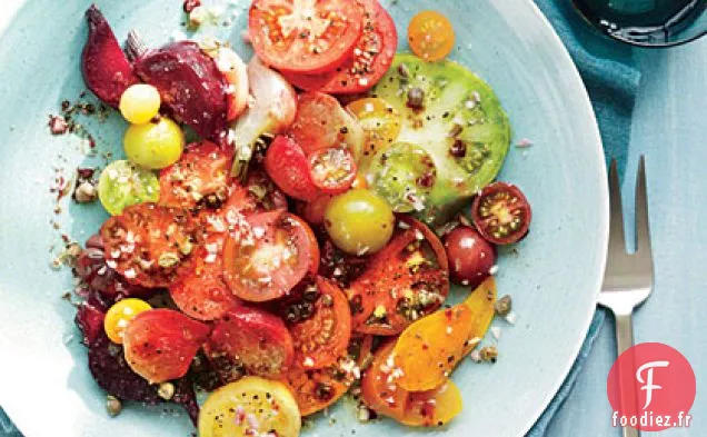 Salade de Tomates et Betteraves Anciennes