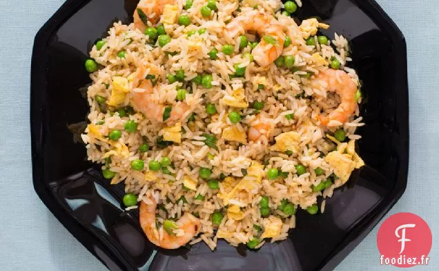 Riz Frit Aux Crevettes