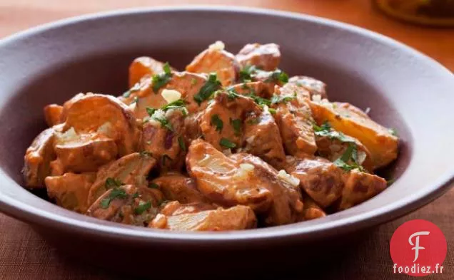 Salade de Pommes De Terre Nouvelles Fumées Plus Légères