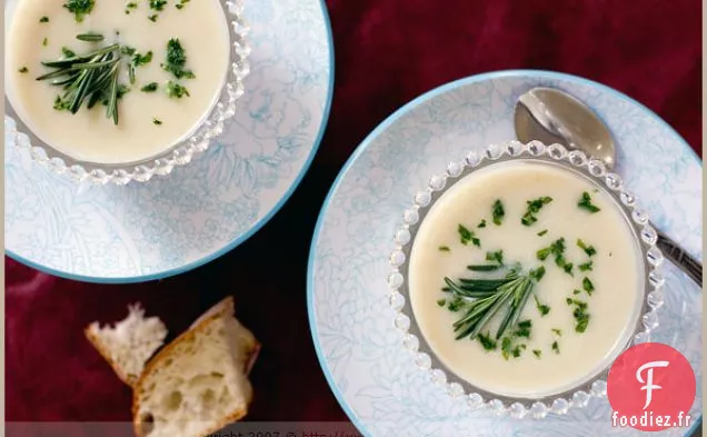 Soupe de Chou-Fleur au Romarin