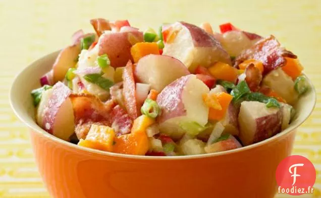 Salade De Pommes De Terre Rouges Au Bacon