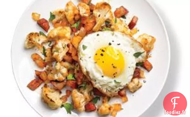 Hachis De Chou-Fleur Et Jambon