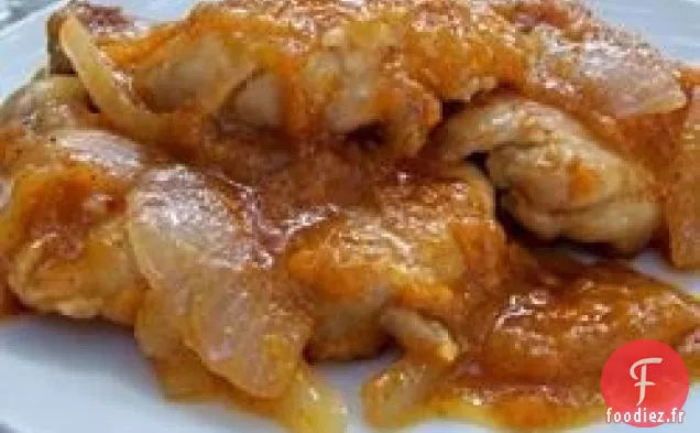 Poulet Glacé aux Abricots