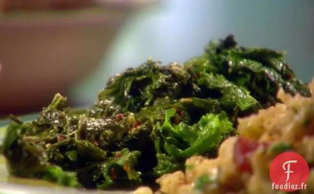 Feuilles De Moutarde Sautées Simples