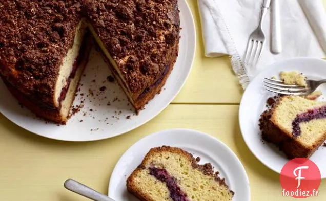 Gâteau au Café aux Cerises et au Chocolat