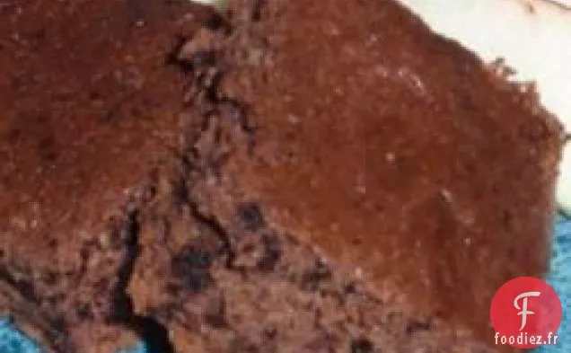 Brownies Fudge à la Caroube