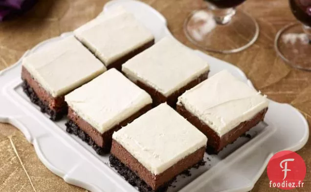 Gâteau au Fromage Au Chocolat à la Menthe