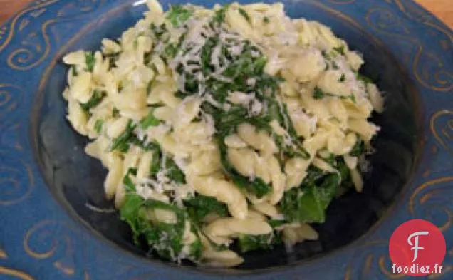 Orzo aux Feuilles de Moutarde