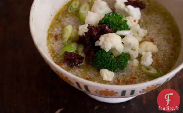 Recette de Soupe au Couscous de Dix Minutes