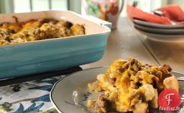 Casserole de Saucisses pour le Petit Déjeuner