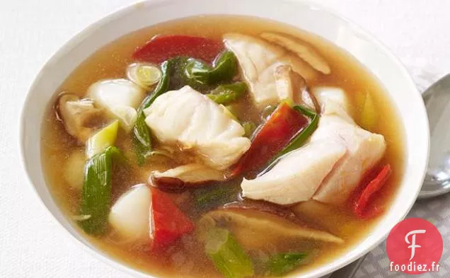 Soupe de Fruits de Mer Aigre-Chaude
