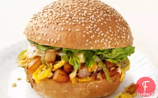 Sandwichs aux Œufs et aux Pommes de Terre