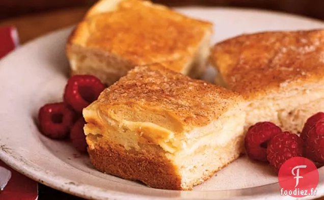 Carrés De Gâteau Au Fromage Faciles