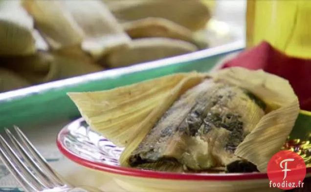 Tamales de Chou Frisé et Fromage