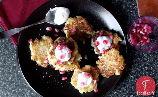 Beignets De Chou-Fleur-feta Au Yogourt Fumé, Grenade