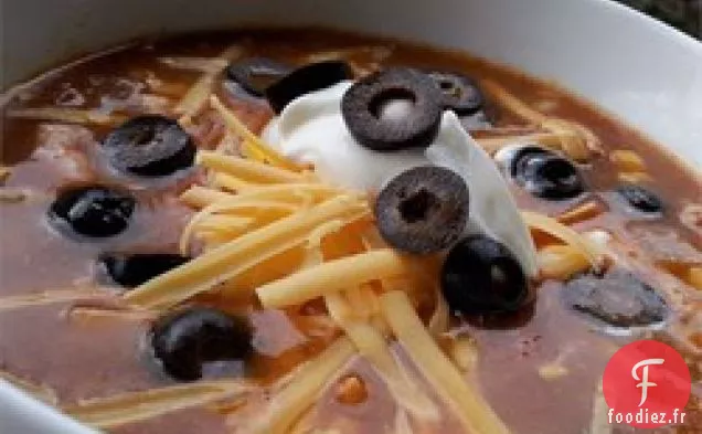 Soupe Enchilada au Poulet