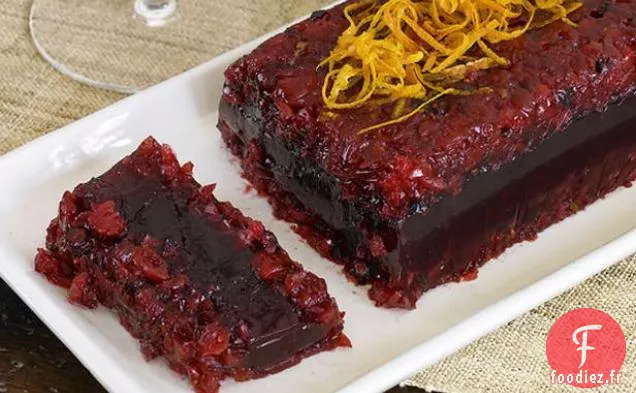 Terrine aux Canneberges et à la Grenade