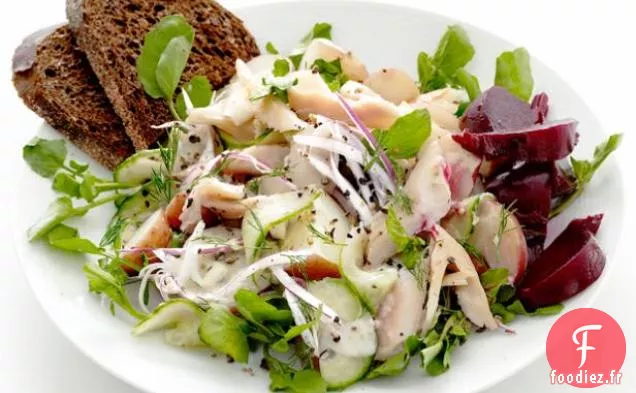 Salade de Truite Fumée et Pommes de Terre
