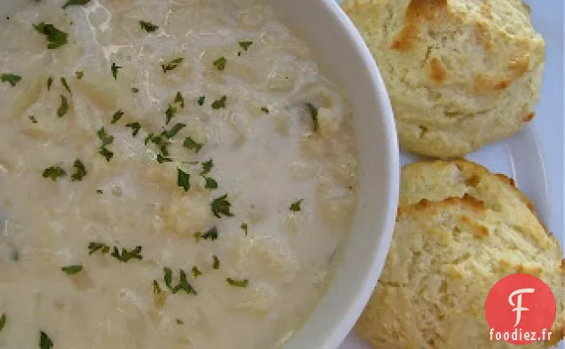 Soupe Crémeuse au Chou-Fleur