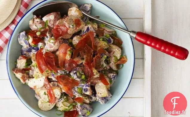 Salade Crémeuse de Pommes de Terre et de Prosciutto