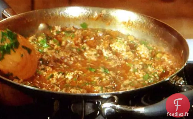 Sauce Bolognaise de Veau, Porc et Cèpes