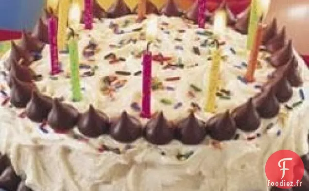 Gâteau d'anniversaire Hershey's ® Kisses