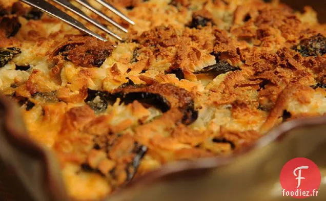 Gratin de Poblano de Chou-Fleur Fumé