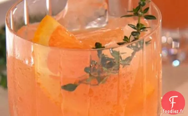 Negroni aux Herbes et à l'Orange