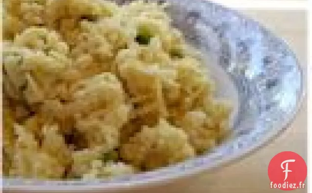 Risotto De Chou-Fleur Au Basilic Frais (sans Céréales Et sans Produits Laitiers)
