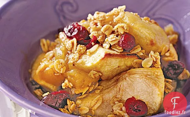 Croquant de Pommes à l'Érable Rôti