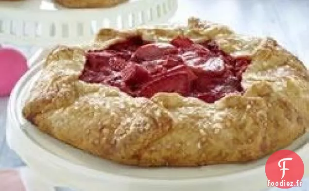 Galette Fraise-Rhubarbe