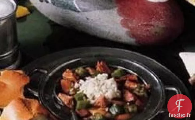 Gumbo au Canard et à la Saucisse