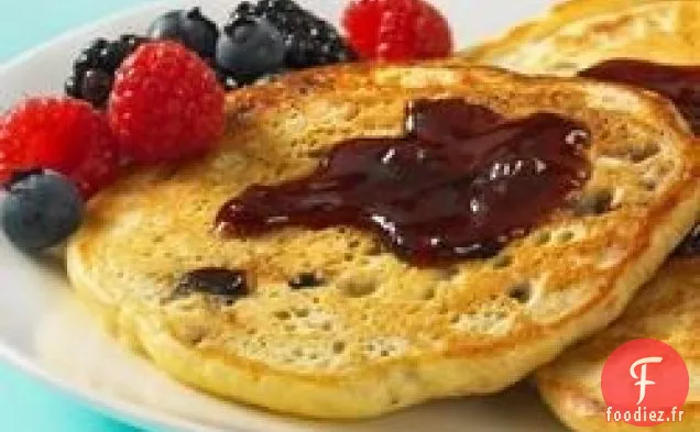 Crêpes à l'avoine Tourbillonnées PB et J